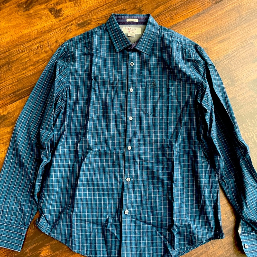 Mens Original Penguin Button Down